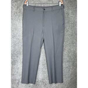 PGA Tour Golf Pants Mens Size 34x30 Gray‎ Polyester Pockets Expandable Waistband